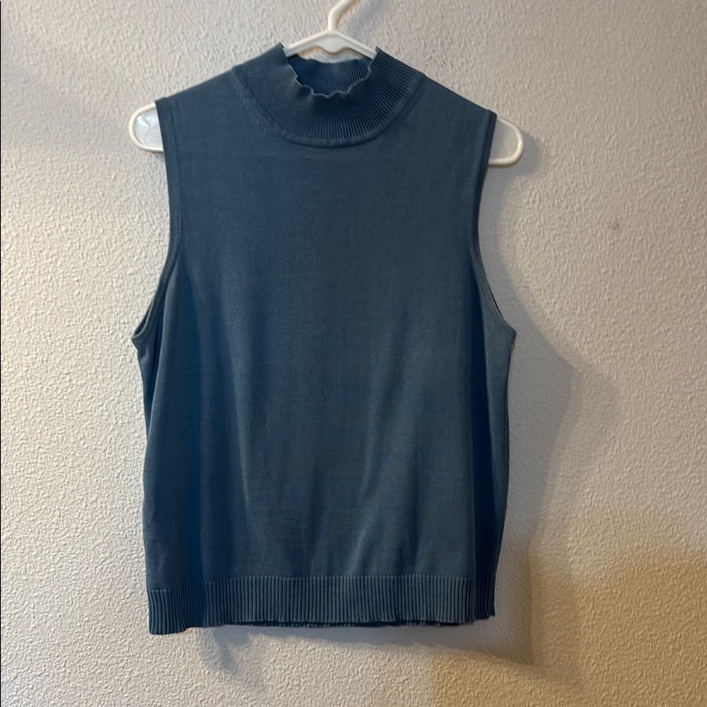 GAP Blue Sweater Tank Top with Sleek Design